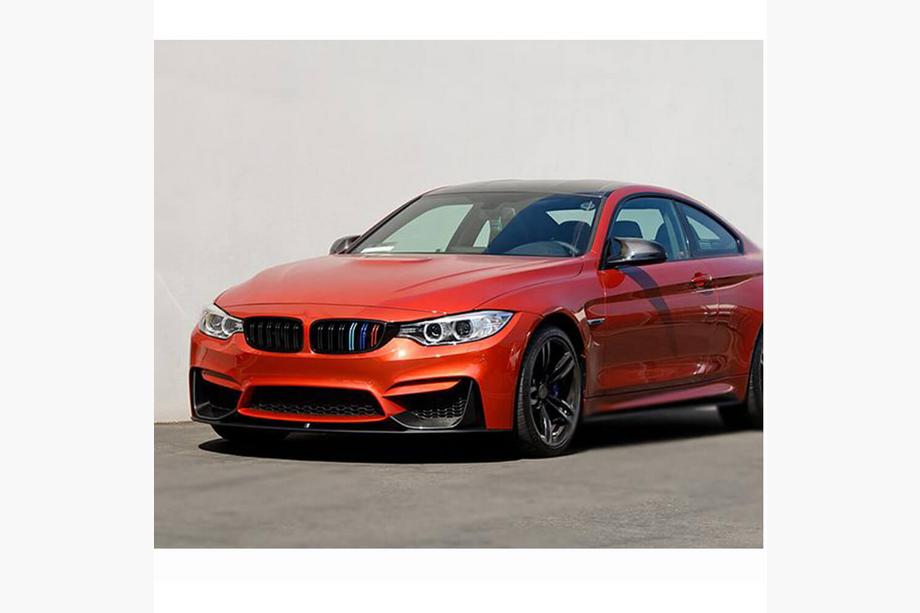 BMW 4 Series F32/F33/F36 2012-2020 Nakładka na przedni zderzak Lip V2 do F82/F83, Carbon Zdjęcia 2