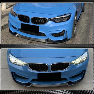 Nakładka na przedni zderzak Lip V8 do F82/F83, Carbon BMW 4 Series F32/F33/F36 2012-2020 zdjęcia 3