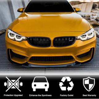Nakładka na przedni zderzak Lip V11 do F80, Carbon zdjęcia 4