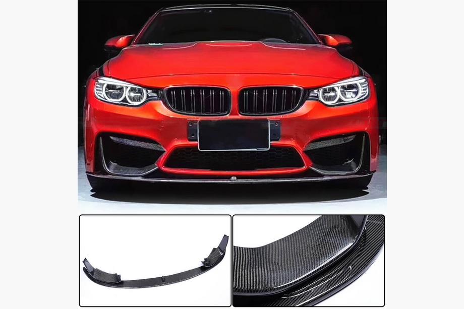 BMW 3 Series F30/F31 2012-2019 Nakładka na przedni zderzak FRP V15 (do F80) Zdjęcia 1