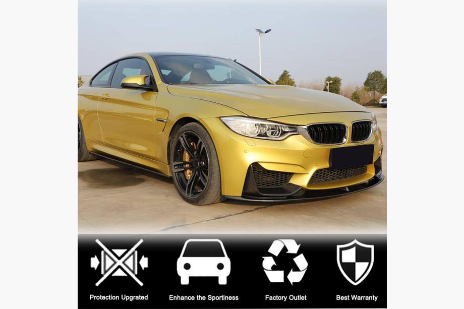 BMW 3 Series F30/F31 2012-2019 Nakładka na przedni zderzak FRP V16 (do F80) Zdjęcia 2