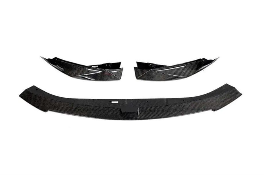 BMW 3 Series G20/G21 2018- Nakładka na przedni zderzak Lip V1 do G80 Carbon Zdjęcia 8