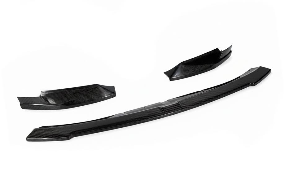 BMW 3 Series G20/G21 2018- Nakładka na przedni zderzak Lip V1 do G80 Carbon Zdjęcia 11