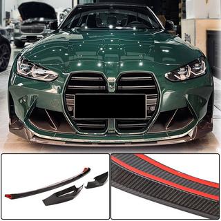 Nakładka na przedni zderzak Lip V3 (do G80, Carbon) BMW 3 Series G20/G21 2018- zdjęcia 1