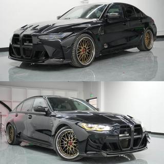 Nakładka na przedni zderzak Lip V1 do G82/G83, karbon BMW 4 Series G22/23/26 2020- zdjęcia 2
