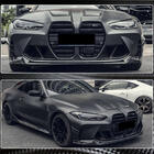 BMW 4 Series G22/23/26 2020- Nakładka na Zderzak Przedni Carbon V4 (do G82/G83) zdjęcia 5