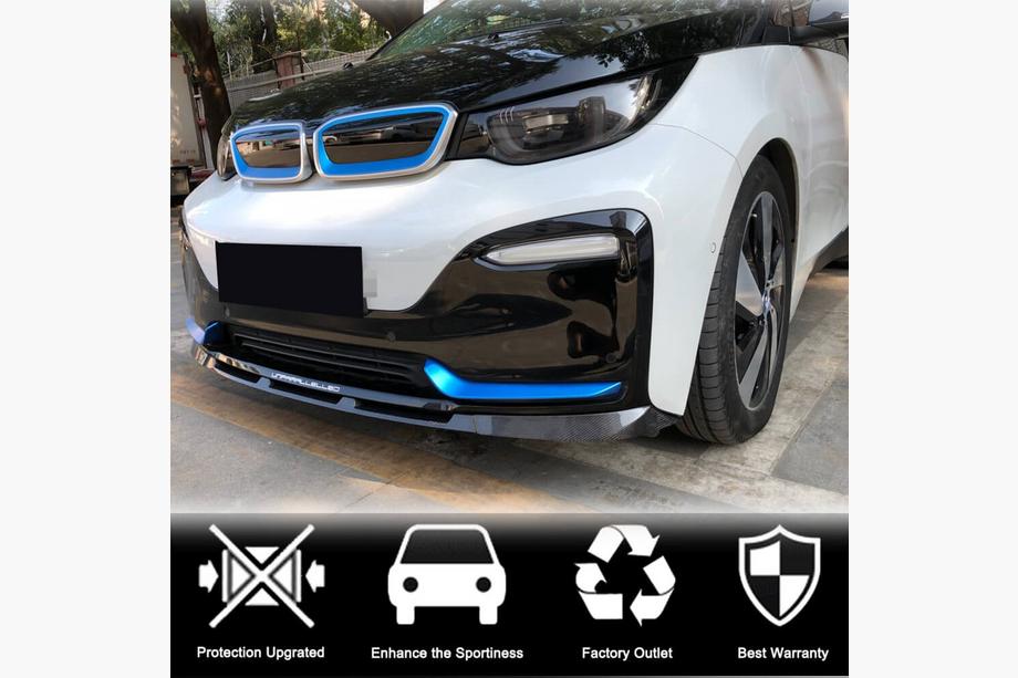 BMW I3 2013-2022 Nakładka Zderzaka Przedniego Lip (Carbon) Zdjęcia 3