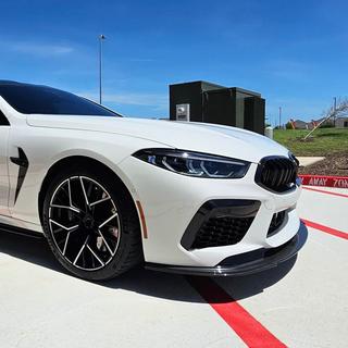 Nakładka na Przedni Zderzak Lip (do F91/F92/F93 M8, Carbon) BMW 8 Series G14/G15/G16 2018- zdjęcia 4