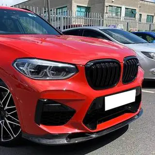 Nakładka na przedni zderzak Lip V2 do F98 2018-2021, Carbon zdjęcia 4