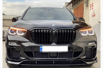 BMW X5 G05 2019–2026 Przedni Lip Paradigm V-3 (2018-2022, Czarny Połysk) zdjęcia 1