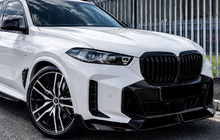 BMW X5 G05 2019–2026 Przedni spoiler lip Paradigm V-5 (do M-Sport 2023–, czarny połysk) zdjęcia 3