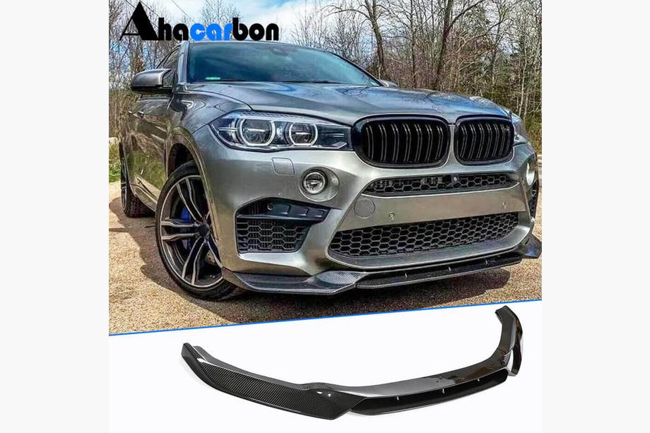 BMW X5 F15 2013-2018 Nakładka na przedni zderzak Lip V1 do F85, karbon Image