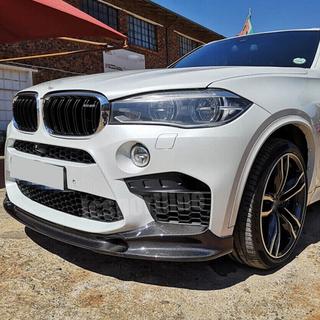 Nakładka na Przedni Zderzak Lip V2 do F85, Carbon BMW X5 F15 2013-2018 zdjęcia 1