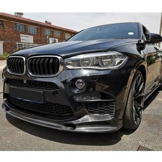 Nakładka na Przedni Zderzak Lip V2 do F85, Carbon BMW X5 F15 2013-2018 zdjęcia 3