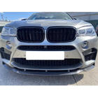 BMW X5 F15 2013-2018 Nakładka na przedni zderzak Lip V3 do F85, karbon zdjęcia 2