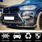 BMW X5 F15 2013-2018 Nakładka na przedni zderzak Lip V3 do F85, karbon zdjęcia 4