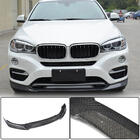 BMW X6 F16 2014-2019 Nakładka na przedni zderzak Lip V1 (do Base, Carbon) zdjęcia 1