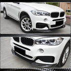 BMW X6 F16 2014-2019 Nakładka na przedni zderzak Lip (do M-Sport, Carbon) zdjęcia 6
