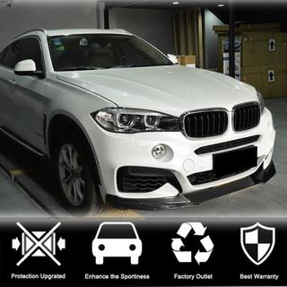 Nakładka na przedni zderzak Lip (do M-Sport, Carbon) BMW X6 F16 2014-2019 zdjęcia 2