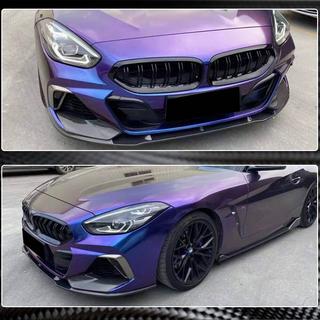 Nakładka na Zderzak Przedni Lip V5 (do M-Sport, Carbon) BMW Z4 (G29) 2018- zdjęcia 4