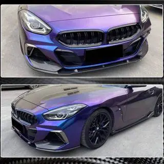 Nakładka na Zderzak Przedni Lip V5 (do M-Sport, Carbon) zdjęcia 4