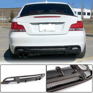 Dyfuzor Tylny V1 do E82/E88 M-Sport, Carbon BMW 1 Series E81/E82/E87/E88 2004-2011 zdjęcia 2