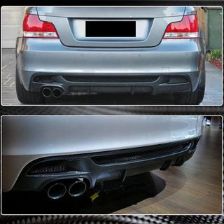 Dyfuzor Tylny V1 do E82/E88 M-Sport, Carbon BMW 1 Series E81/E82/E87/E88 2004-2011 zdjęcia 4