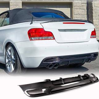 Dyfuzor Tylnego Zderzaka V2 (do E82/E88 M-Sport, Carbon) BMW 1 Series E81/E82/E87/E88 2004-2011 zdjęcia 2