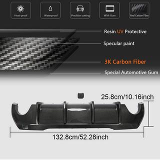 Dyfuzor tylnego zderzaka (do M-Sport, Carbon) BMW 1 Series F40 2019-2024 zdjęcia 4