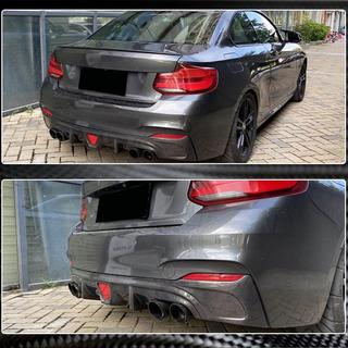 Dyfuzor Tylny V2 do F22/F23 M-Sport, Carbon BMW 2 Series F22/F23 2014-2021 zdjęcia 4