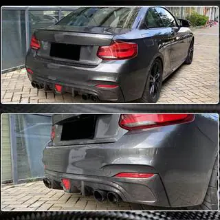 Dyfuzor Tylny V2 do F22/F23 M-Sport, Carbon zdjęcia 4