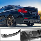BMW 2 Series F22/F23 2014-2021 Dyfuzor Tylny Zderzaka V4 (do F22/F23 M-Sport, Carbon) zdjęcia 2