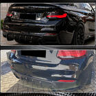 BMW 2 Series F22/F23 2014-2021 Dyfuzor Tylny Zderzaka V4 (do F22/F23 M-Sport, Carbon) zdjęcia 5