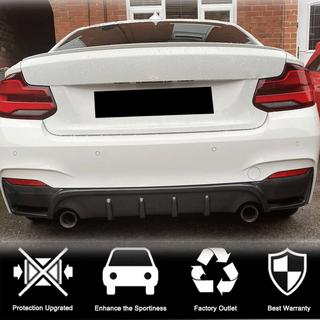 Dyfuzor Tylny Zderzaka V4 (do F22/F23 M-Sport, Carbon) BMW 2 Series F22/F23 2014-2021 zdjęcia 3