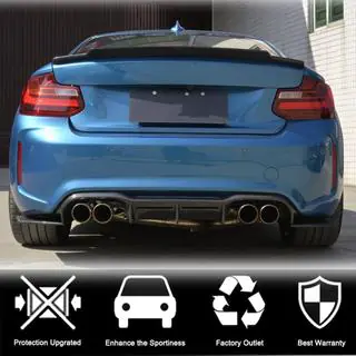 Dyfuzor Tylny V3 (do F87 M2/M2C, Carbon) BMW 2 Series F22/F23 2014-2021 zdjęcia 2