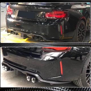 Dyfuzor Tylny V7 (do F87 M2/M2C, Carbon) BMW 2 Series F22/F23 2014-2021 zdjęcia 3