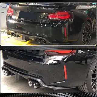 Dyfuzor Tylny V7 (do F87 M2/M2C, Carbon) BMW 2 Series F22/F23 2014-2021 zdjęcia 3