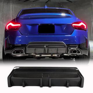 Dyfuzor Tylniego Zderzaka V2 (do M-Sport, Carbon) BMW 2 Series G42 2021- zdjęcia 1