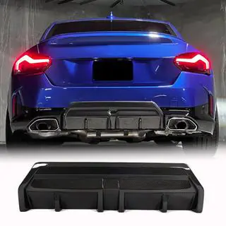 Dyfuzor Tylniego Zderzaka V2 (do M-Sport, Carbon) BMW 2 Series G42 2021- zdjęcia 1