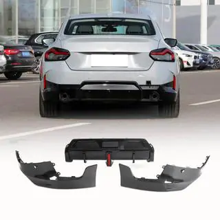 Dyfuzor Tylnego Zderzaka V1 (do M-Sport, Carbon) BMW 2 Series G42 2021- zdjęcia 1