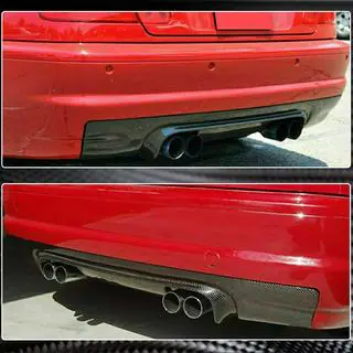 Dyfuzor Tylnego Zderzaka V1 (do M3, Carbon) zdjęcia 4