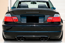 BMW 3 Series E46 1998-2006 Dyfuzor Tylny V2 (do M3, Carbon) zdjęcia 1