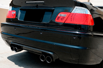 BMW 3 Series E46 1998-2006 Dyfuzor Tylny V2 (do M3, Carbon) zdjęcia 2