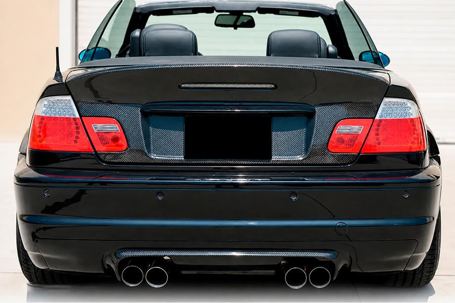 BMW 3 Series E46 1998-2006 Dyfuzor Tylny V2 (do M3, Carbon) Image