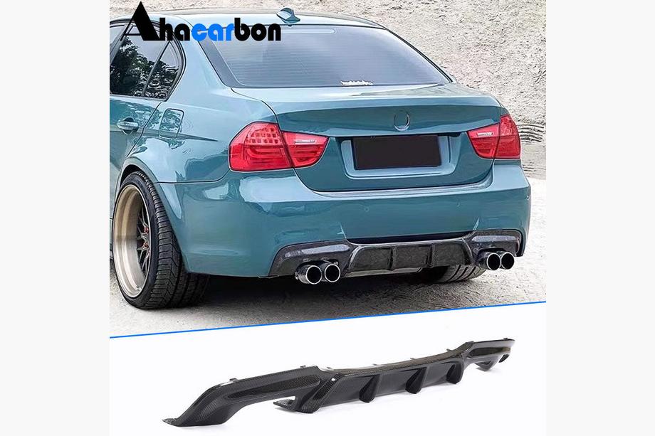 BMW 3 Series E90/E91 2005-2011 Dyfuzor tylnego zderzaka do E90 M-Sport, Carbon Image
