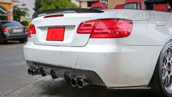 BMW 3 Series E92/E93 2006–2013 Dyfuzor Tylnego Zderzaka V1 (do M-Sport, Carbon) zdjęcia 4