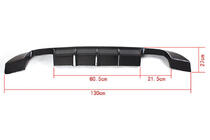 BMW 3 Series E92/E93 2006–2013 Dyfuzor Tylnego Zderzaka V1 (do M-Sport, Carbon) zdjęcia 5
