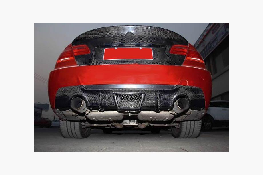 BMW 3 Series E92/E93 2006–2013 Dyfuzor tylnego zderzaka (do M-Sport, Carbon) Zdjęcia 3