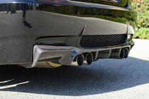 BMW 3 Series E92/E93 2006–2013 Dyfuzor tylnego zderzaka V-Style (do M3, Carbon) zdjęcia 2