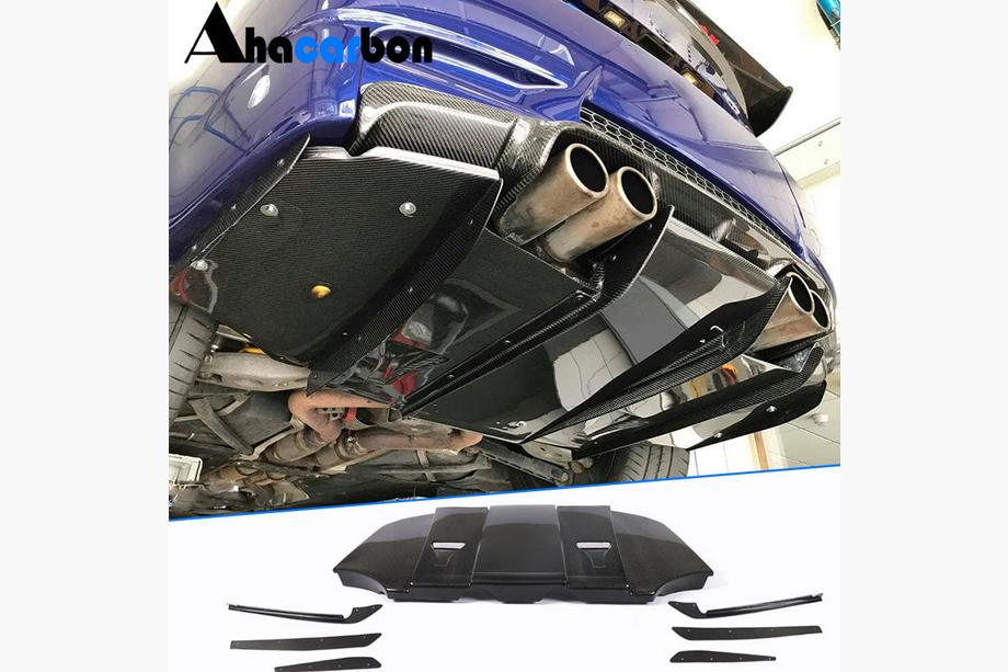 BMW 3 Series E92/E93 2006–2013 Dyfuzor Tylny V6 (do M3, Carbon) Image